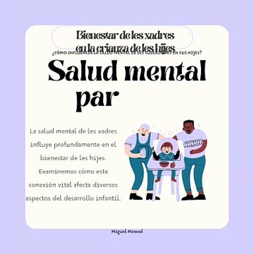 Miguel Mawad – Bienestar de les xadres en la crianza de les hijes.