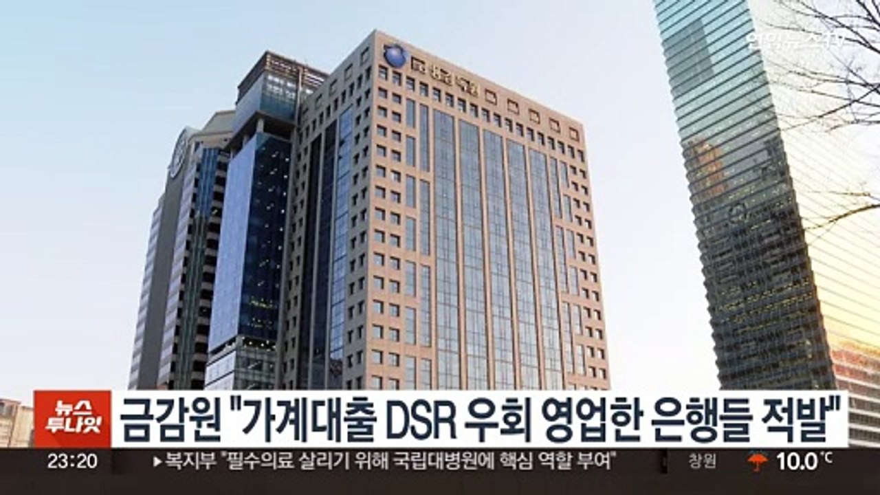 금감원 "가계대출 DSR 우회 영업한 은행들 적발"