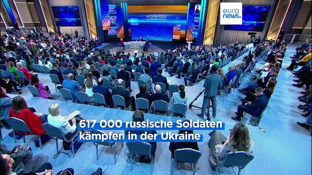 Wladimir Putins TV-Auftritt: Kein Frieden, solange...