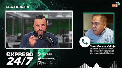 EXPRESO 24/7 | Trabajadores del Ayuntamiento de Navojoa deciden iniciar huelga