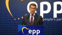 Intervención de Alberto Núñez Feijóo ante los líderes del PP europeo