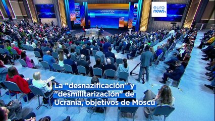 Putin dice que la contraofensiva ucraniana "no logró nada" y que Rusia "mejora sus posiciones"