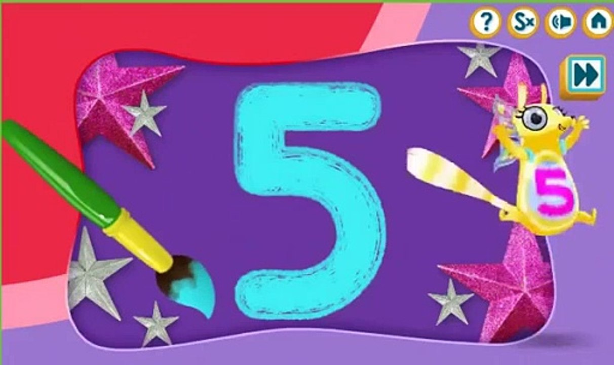 Numtums Number Painting 1  10 Cbeebies