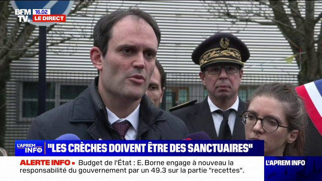 Il était important de venir ici et rappeler les principes fondateurs de notre République : Yonathan Arfi, président du Crif, réagit à l'acte antisémite envers une directrice de crèche à Champigny-sur-Orge