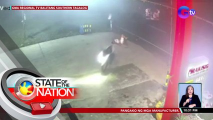Rider, sumalpok sa jeep na kalalabas lang ng gasolinahan | SONA