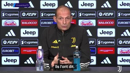 16e j. - Allegri : "L'Inter a bâti une équipe pour remporter le championnat"