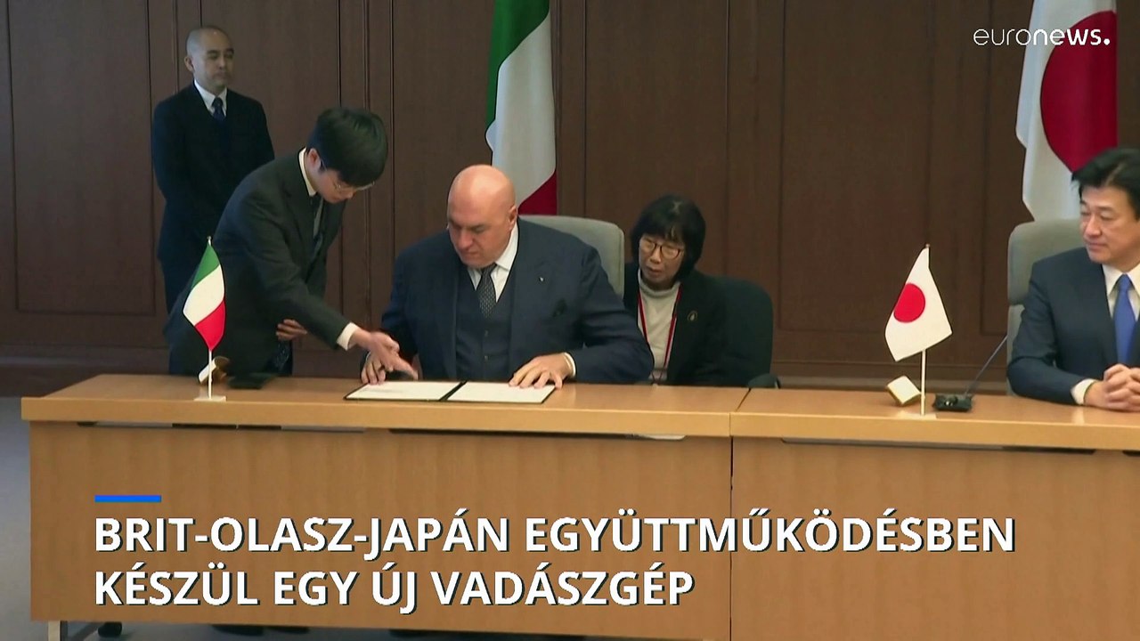 Közösen fejleszt hatodik generációs vadászbombázót Japán, Olaszország és az Egyesült Királyság