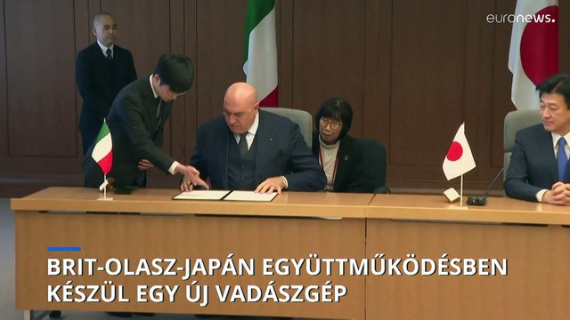 Közösen fejleszt hatodik generációs vadászbombázót Japán, Olaszország és az Egyesült Királyság