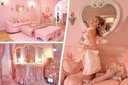 Meet the pink obsessed woman who has spent more than £15k creating an 80s Barbie home
