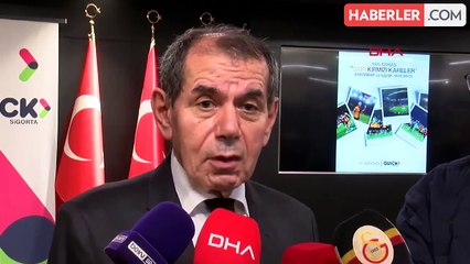 Dursun Özbek, TFF hakkında sorulan soruyu kabul etmeyip bir de sert çıktı