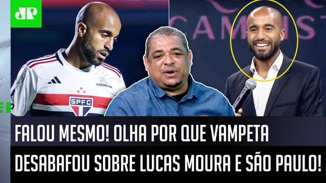 ISSO TÁ MUITO ESQUISITO, cara! O Lucas Moura... OLHA por que Vampeta DESABAFOU sobre o São Paulo!