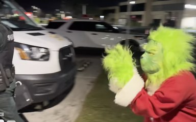 Video herunterladen: Floride : elle vole les cadeaux de Noël destinés à ses enfants, la police l’arrête en compagnie du Grinch