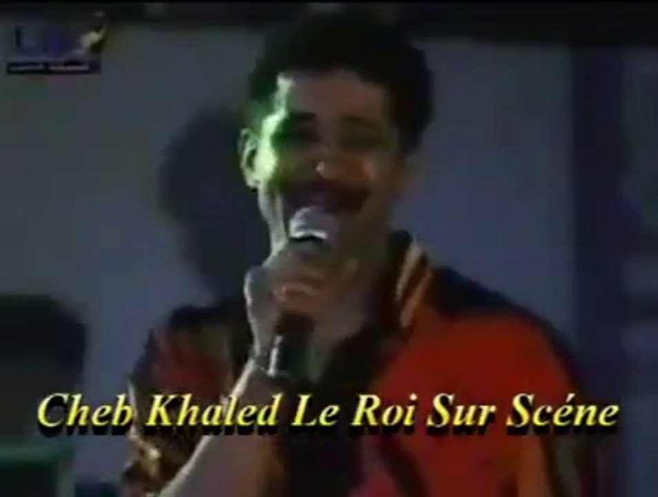 Cheb KHALED 1993 الشاب خالد  مقتطفات من حفل لبنان(360P)