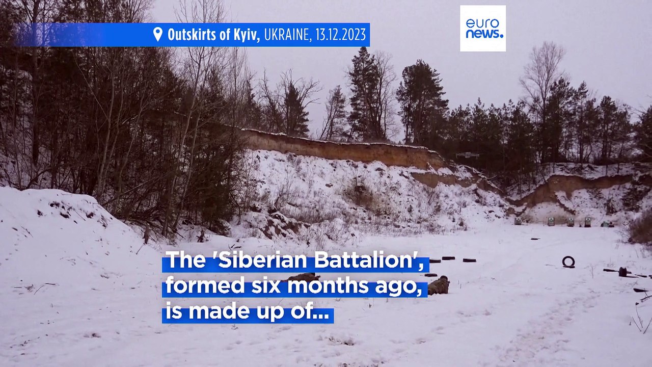 Ukraine's 'Siberian Battalion' pits Russian volunteers against their own country