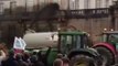  | French farmers spray government buildings with manure, as a protest against the high taxes in the sector