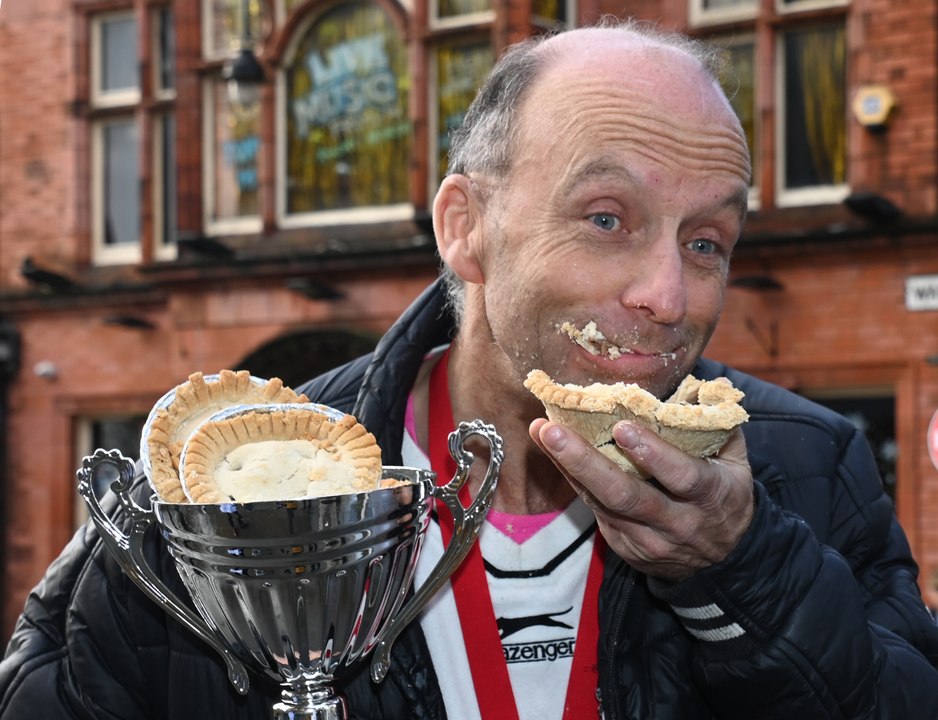 WIGAN World Pie Eating Championships 2023 video Dailymotion