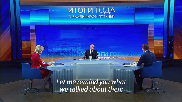 Russia's Putin says peace possible after 'de-militarisation' of Ukraine