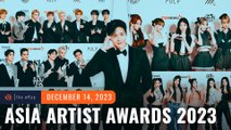 Stunning red carpet looks at the Asia Artist Awards 2023
