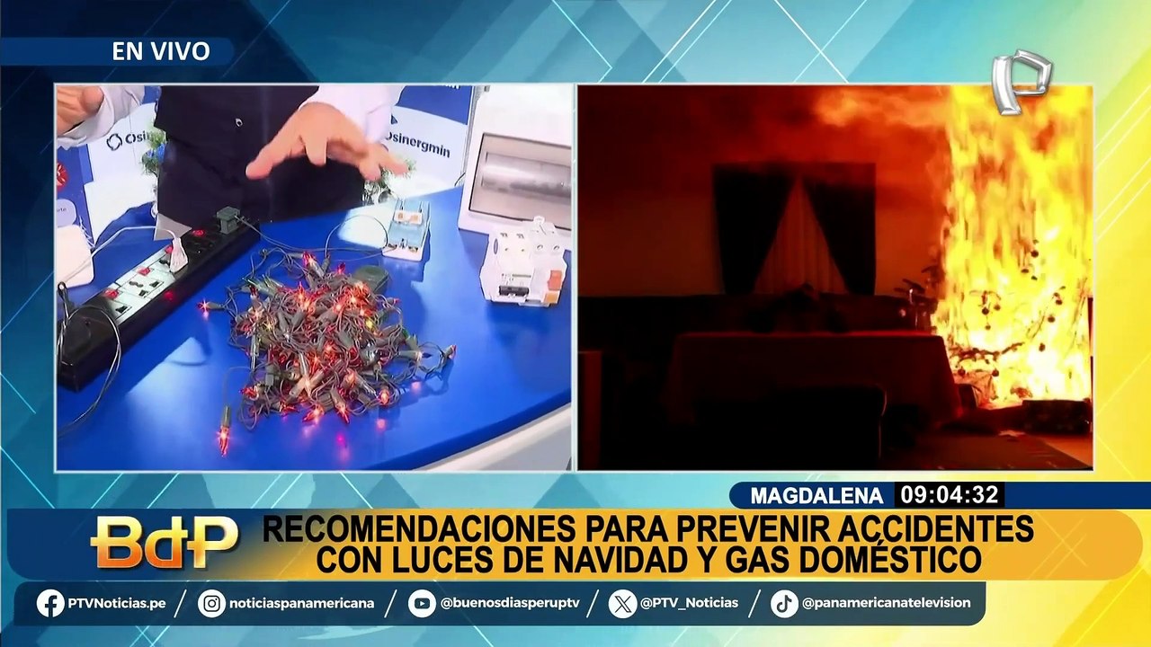 Sepa cómo prevenir accidentes en casa con las luces de navidad