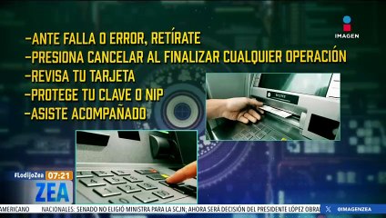 Cajeros automáticos: Medidas de seguridad al usarlos