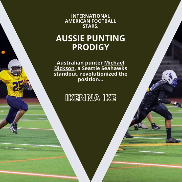 | IKENNA IKE | INTERNATIONAL AMERICAN FOOTBALL STARS: THE GLOBAL TAPESTRY (PART 2) (@IKENNAIKE)