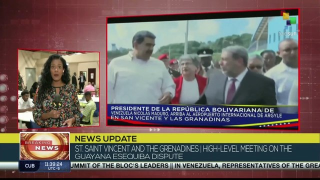 Venezuelan delegation holds meeting with Caricom members