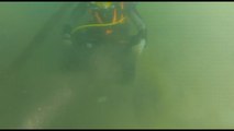 Nel Lago di Nemi una dispensa enogastronomica a 15 metri profondità