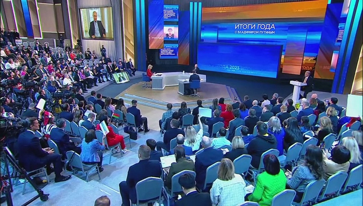 Putins Welt – Kreml-Chef zelebriert jährliche Fragestunde