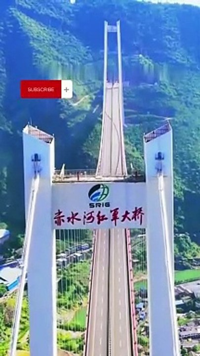 Qishui River Red Army Bridge_ A Jaw-Dropping Marvel of Engineering