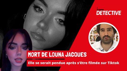 Mort de Louna Jacques : elle se serait pendue après s'être filmée sur TikTok