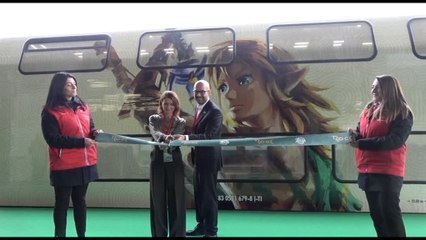 Nel Lazio il primo treno firmato "The Legend of Zelda"