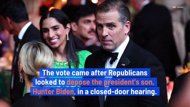 House Authorizes Biden Impeachment Inquiry