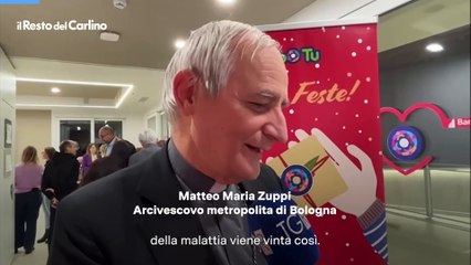 Bimbo Tu, Morandi e Zuppi: "Questi piccoli sono il nostro futuro, insieme si vince la difficolt? della malattia"