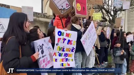 CONSERVATOIRE / La mobilisation continue contre la délocalisation des classes CHAM et CHAD
