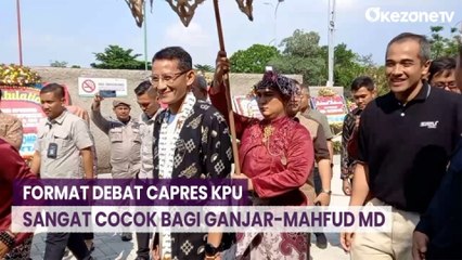 Sandiaga Uno: Format Debat Capres KPU Sangat Cocok bagi Ganjar-Mahfud MD