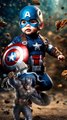 baby avengers #viral #trending #MyYearOndailymotoin2023 #ironman #avengers #spiderman #marvel #hulk #shorts #cartoon