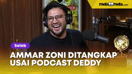 Ammar Zoni Ditangkap Usai Datangi Podcast Close The Door, Deddy Corbuzier Dituding Intel Polisi