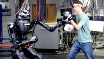 Cutting-edge humanoid robot showcases its boxing skills