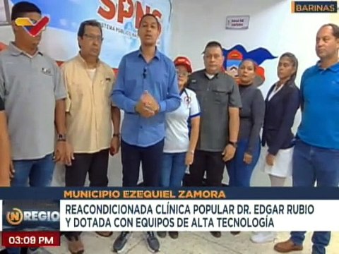 Barinas | Dotan de equipos médicos a la clínica Dr. Edgar Rubio del mcpio. Ezequiel Zamora