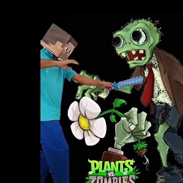 Steve fase secreta plantas vs zumbis