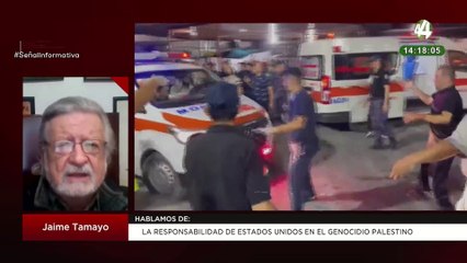 La responsabilidad de Estados Unidos en el genocidio palestino:Jaime Tamayo