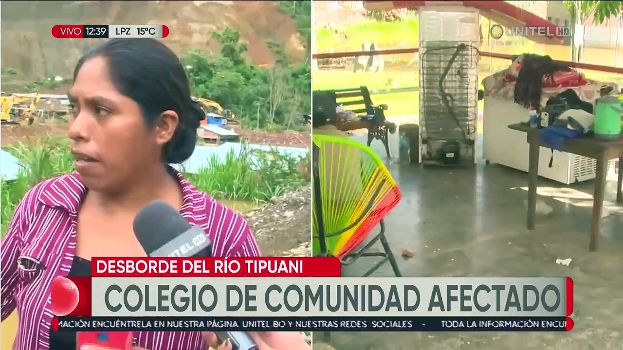 Tres casas en riesgo de desplomarse por hundimientos en Sopocachi