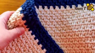 Crochet  Commencez votre 1er  projet  maintenant, Easy Stitch for beginners غرزة سهلة و جميلة