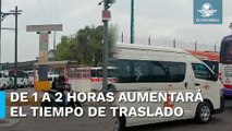 Aumentará más de una hora el traslado tras cierre del tramo de la Línea 9: usuarios