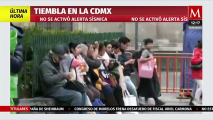 Tiembla en CdMx, no se activó la alerta sísmica