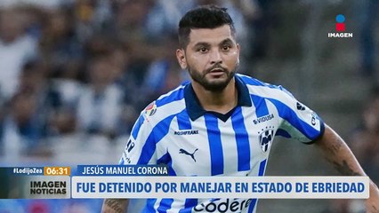 ¡Se le pasaron las copas! El "Tecatito" Corona fue detenido por manejar en estado de ebriedad