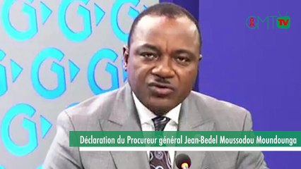[#Reportage] Gabon : Déclaration du Procureur général Jean-Bedel Moussodou Moundounga