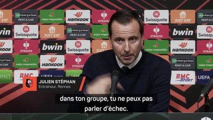 Rennes - Stephan “ne veut pas parler d’échec” après avoir fini 2ème du groupe