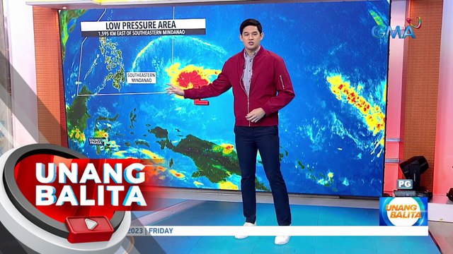 Potensyal na bagyo, nagbabadyang pumasok sa PAR ngayong darating na weekend - Weather update today as of 6:10 a.m. (December 15, 2023) | UB