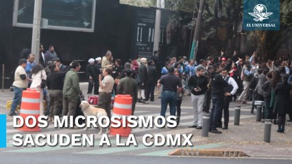 Diciembre, ¡Cámate po favooo! En dos minutos, dos microsismos sacuden a la CDMX